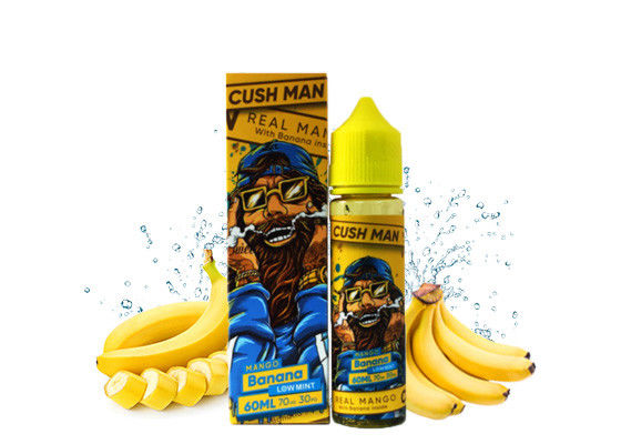 불쾌한 Cush 남자 E 담배 순수한 맛을 가진 액체 바나나 풍미 협력 업체